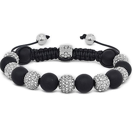 MENS SHAMBALLA   BRACLET   DISCO BALL   TRESOR   CELEBRITY   PAVE 