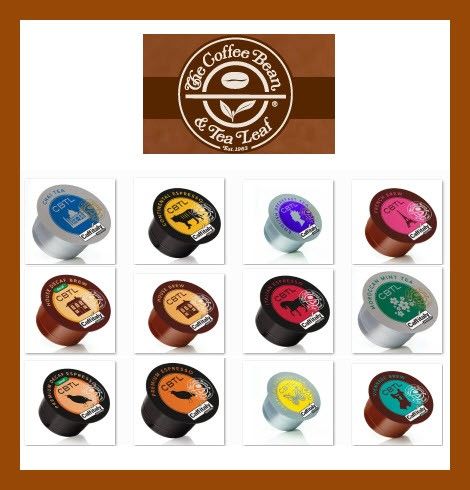 CBTL 30 Capsules by Coffee Bean & Tea Leaf * Pick flavor *  