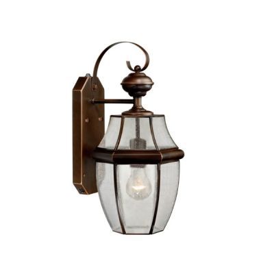 NEW Light Outdoor Wall Lighting Fixture, Bronze, Motion Sensor 