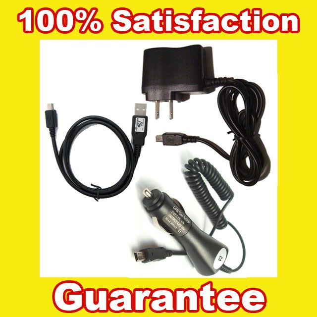 Car+Home Charger USB Data Cable Garmin Oregon 450 450t  