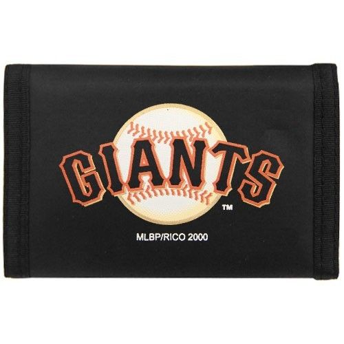 San Francisco Giants Team Logo Nylon Trifold Wallet  