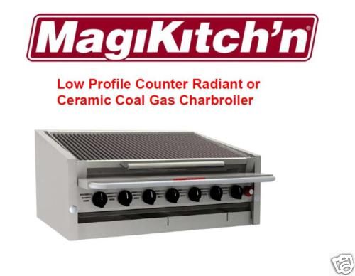 MagiKitchn 24 Gas Counter Charbroiler APM SMB 624  