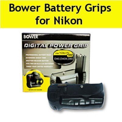 BOWER BATTERY GRIPS FOR NIKON D80/D90  