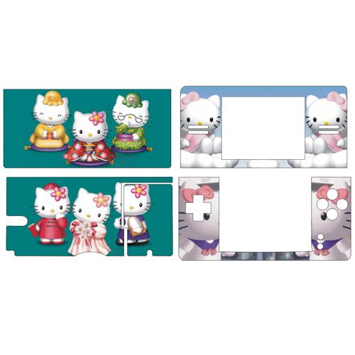 hello kitty Skin sticker Decal for Nintendo DS Lite T04  