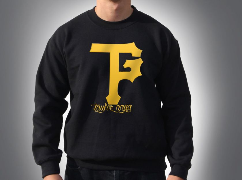 TAYLOR GANG PITTSBURGH CREW NECK SWEATER SIZES M XL T SHIRT T SHIRTS 