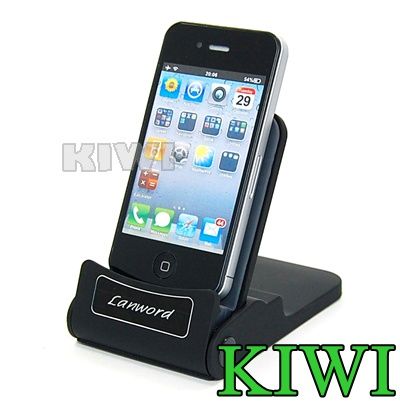 Black Portable Foldable Stand for tablet PC Iphone 3G 4  