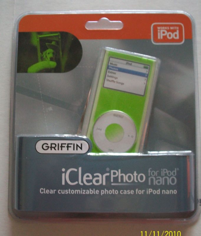 Griffin Iclear IPod Cover For Ipod Nano 2G 2nd Gen NEW 685387081134 