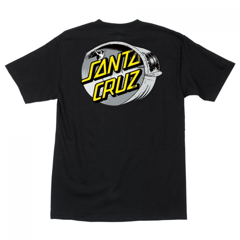 Old School Santa Cruz Skateboards T Shirt Park Dot Tee Shirt Phillips 