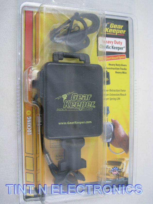 GEAR KEEPER RT3 4112 DELUXE RETRACTABLE CB MIC KEEPER  