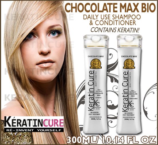 KERATIN CURE CHOCOLATE MAX BIO KERATIN POST TREATMENT SHAMPOO 