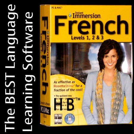 Learn How to Speak FRENCH Language Levels 1, 2 & 3 NEW PC MAC Instant 