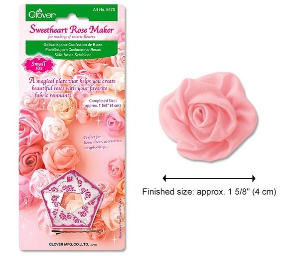 Clover Sweetheart Rose Maker will help you create beautiful roses with 