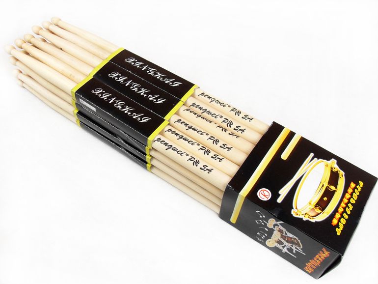 12 Pairs 24 pcs 5A Music Band Maple Wood Drum Sticks Drumsticks  