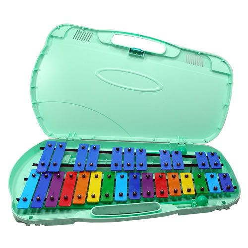 NEW~ ANGEL GLOCKENSPIEL XYLOPHONE   27NOTES ~ GREEN  