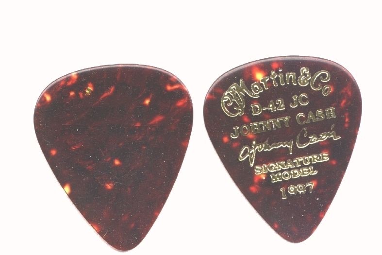 Rare Johnny Cash D 42JC C.F. Martin guitar pick  