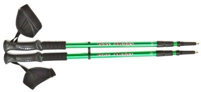 PACE MAKER HIKING POLES wEXTRAS & ANTISHOCK (AQUA) WALKING TREKKING 