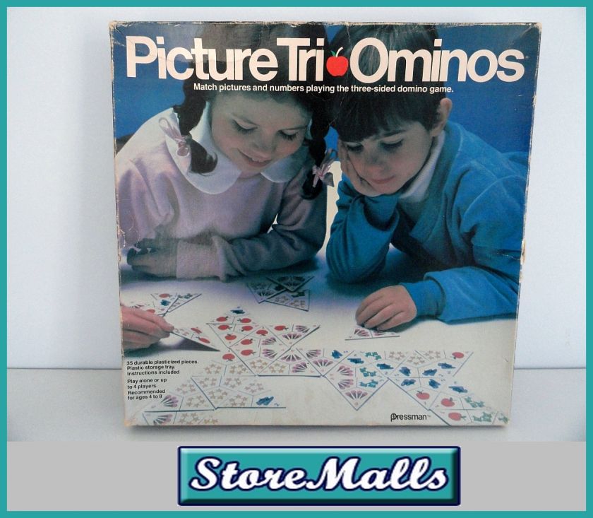   Tri Ominos Pressman Game 1980, Games, Toys, Board Games, Collectibles