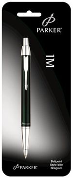 Parker IM Metal Ballpoint Pen, Emerald Green  