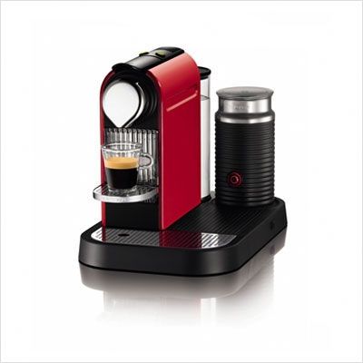 Nespresso Citiz & Milk in Fire Engine Red C120 Citiz & Milk Fire 