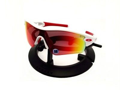 Oakley RADAR PATH White / 00 Red Polarized 26 212 NEW  