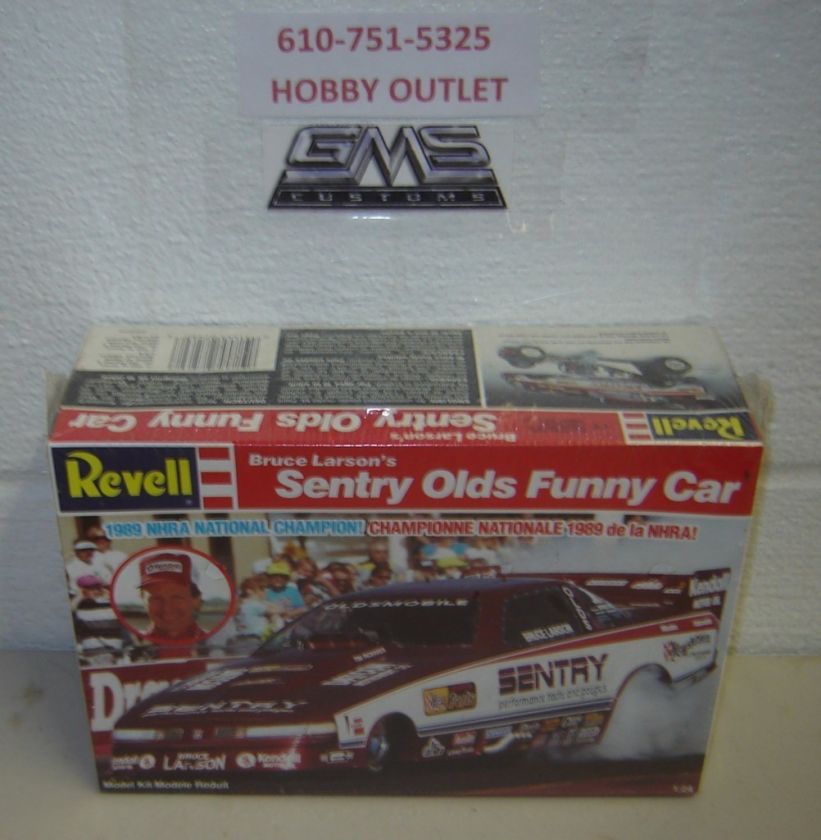 REVELL Model Kit 7460 BRUCE LARSONS FUNNY CAR 1/24 GMS CUSTOMS HOBBY 