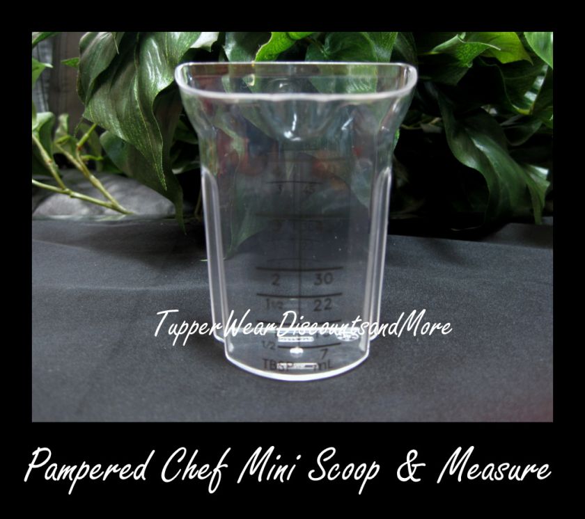 Pampered Chef NEW Mini Scoop & Measure Measuring Kitchen #2304 FREE 