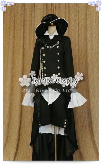 Butler Ciel Phantomhive cosplay costume custom made  