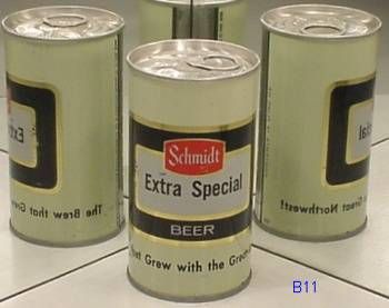 SCHMIDT BEER E/S S/S CAN DIV ASSOCIATED ST PAUL MN B11  