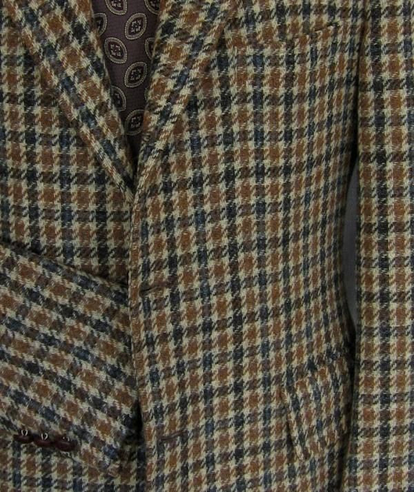 Jack Harper VTG trad 3 btn wool tweed sport coat, ~40R  