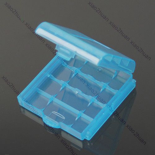 Hard Plastic Case Holder Storage Box AA AAA Battery  