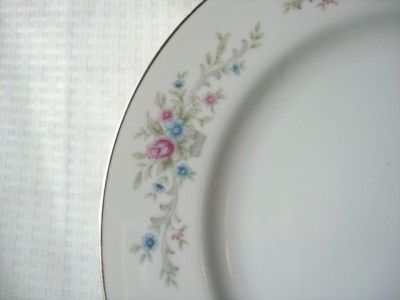 Florenteen Fine China Fantasia DINNER PLATES Floral  