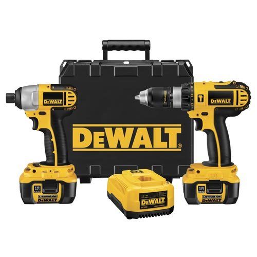 Dewalt DCK274L 18V Cmpt Hammerdrill / Impact Driver Kit  