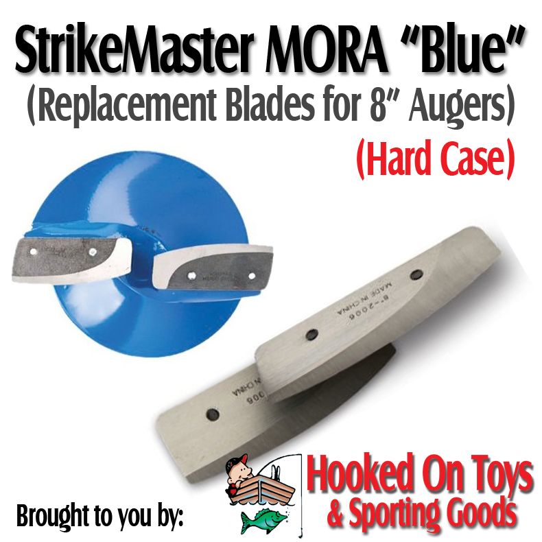   MORA Blue Ice Auger   2 Stainless Steel Replacement Blades  