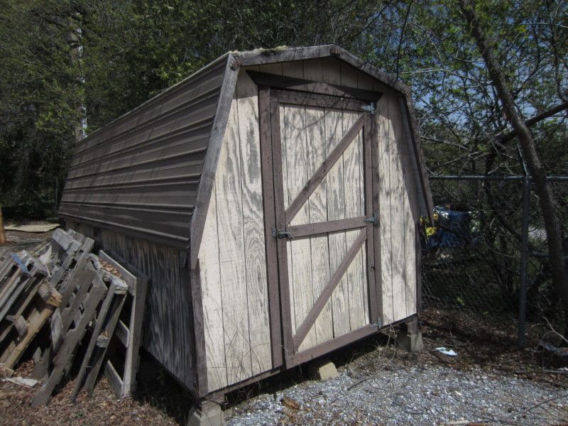 Wooden Storage Shed 8 x 16   Lots of Space  