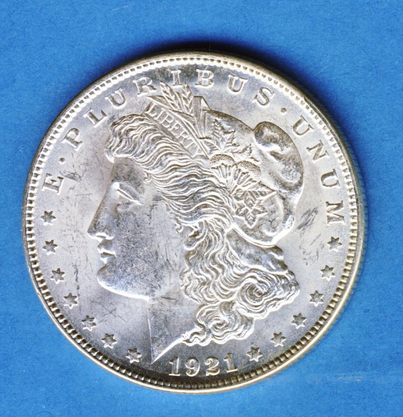 1921 P MORGAN SILVER DOLLAR FANTASTIC BU  