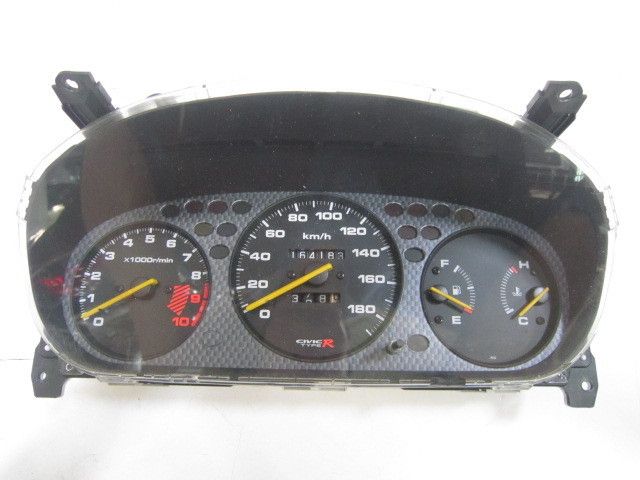   HONDA CIVIC EK EK9 TYPE R B16B MT OEM CARBON SPEEDOMETER GAUGE CLUSTER