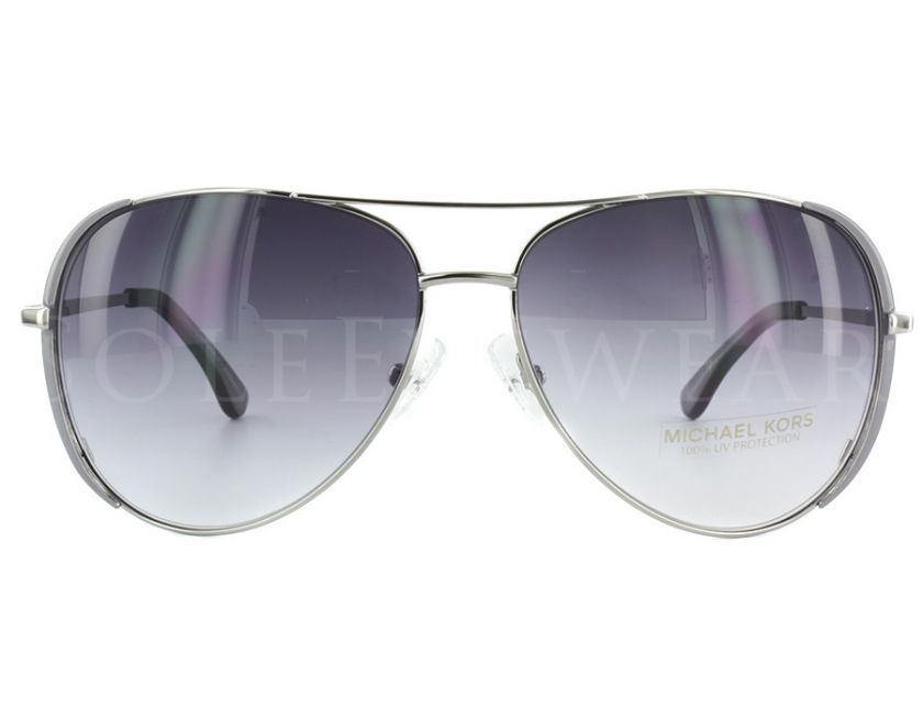 NEW Michael Kors M2045S 075 Sicily Grey Aviator Sunglasses  