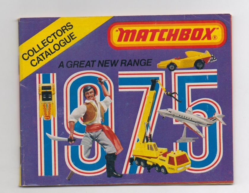 MATCHBOX DIECAST CARS & TOYS 1975 CATALOGUE CATALOG  