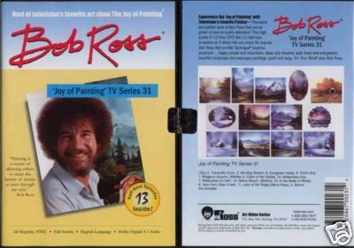 New Bob Ross Joy of Oil Painting TV Series 31 DVD ART  