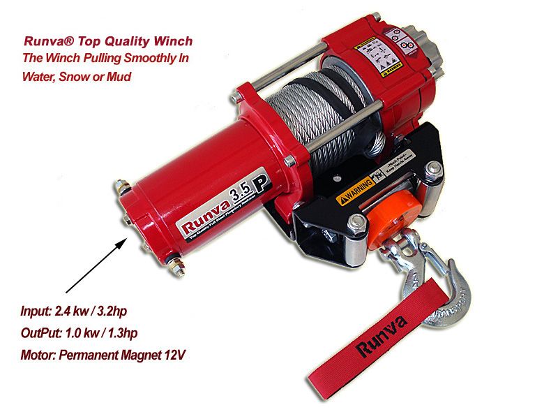 Bolting Pattern Same As Warn 2000lb/2500lb/3000lb ATV Winch