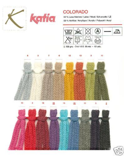 25% off KATIA Colorado Wool Ribbon Yarn  #5  